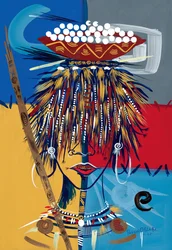 Afrikanische Schönheit 2, 2005